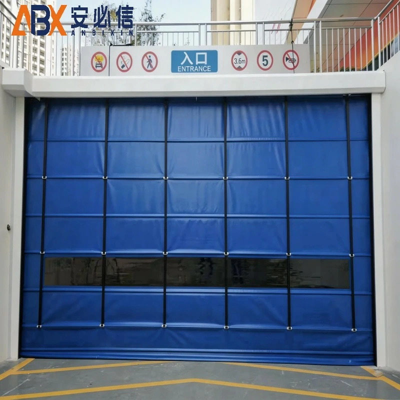 驻马店市软帘堆积门